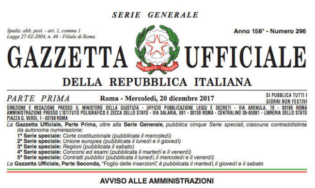 Gazzetta Ufficiale