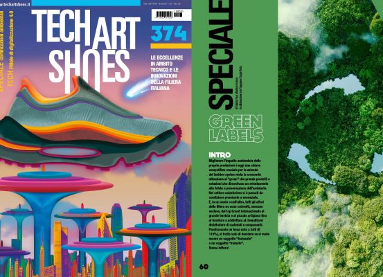 Speciale Green Labels giugno 2022 rivista Tech Art Shoes