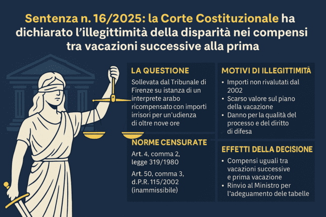 Stop ai compensi ridotti per periti e CTU