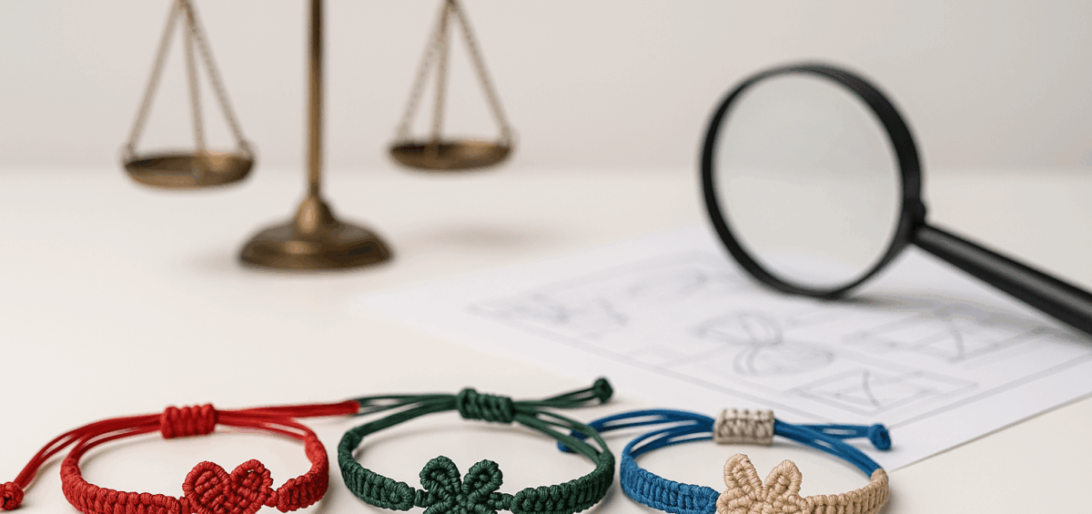 Assoluzione per braccialetti macramè