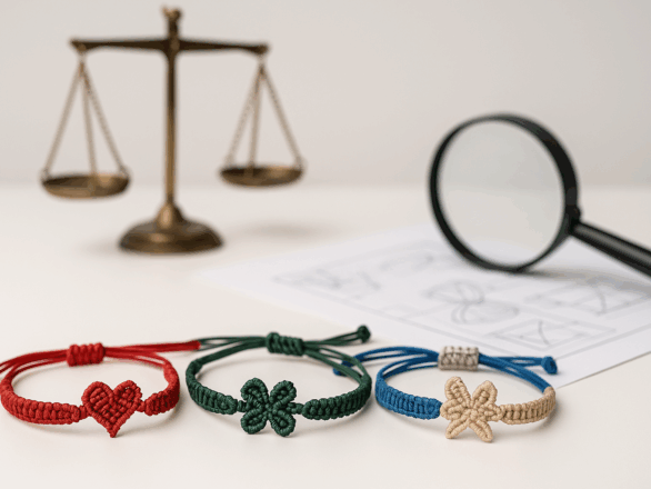 Assoluzione per braccialetti macramè