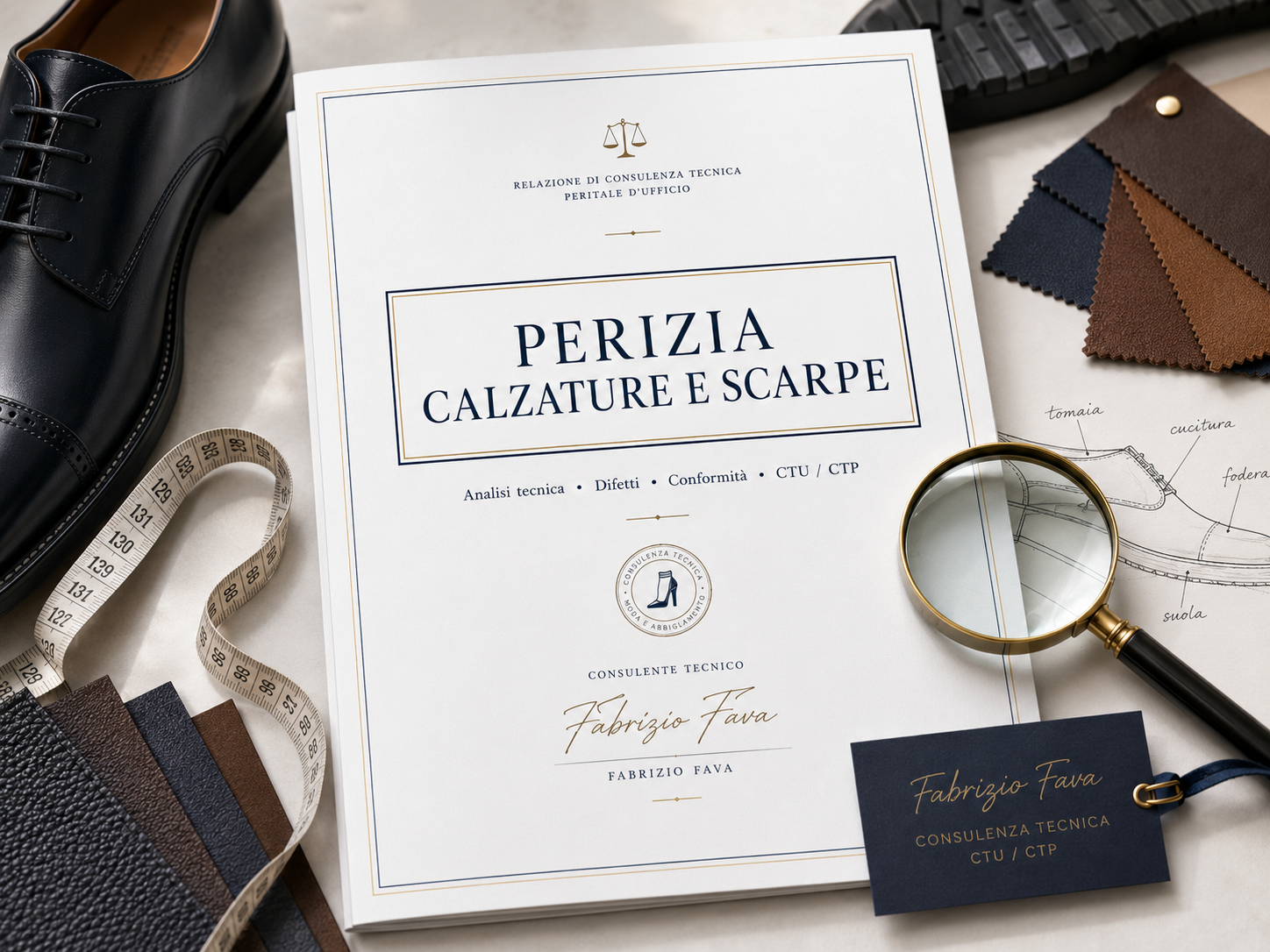 Perizia tecnica su calzature scarpe e difetti