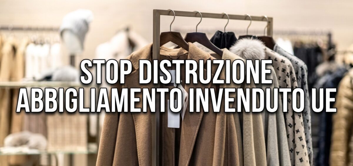 Divieto di distruzione dell'invenduto moda in UE
