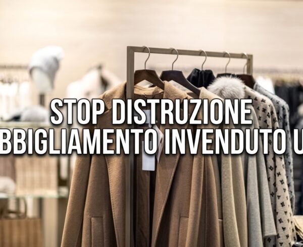 Divieto di distruzione dell'invenduto moda in UE