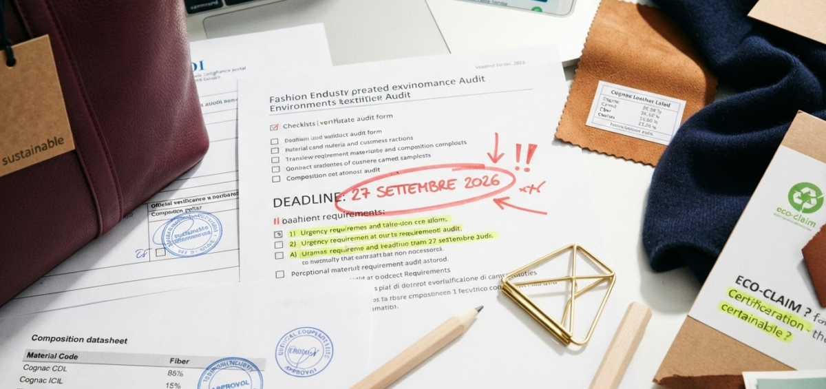 Packaging moda, cartellini e schede prodotto da controllare prima delle nuove regole sui green claims