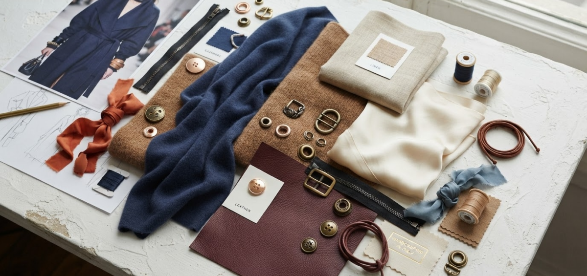 Materiali di lusso nella moda: tessuti, pelle, accessori e componenti pregiati