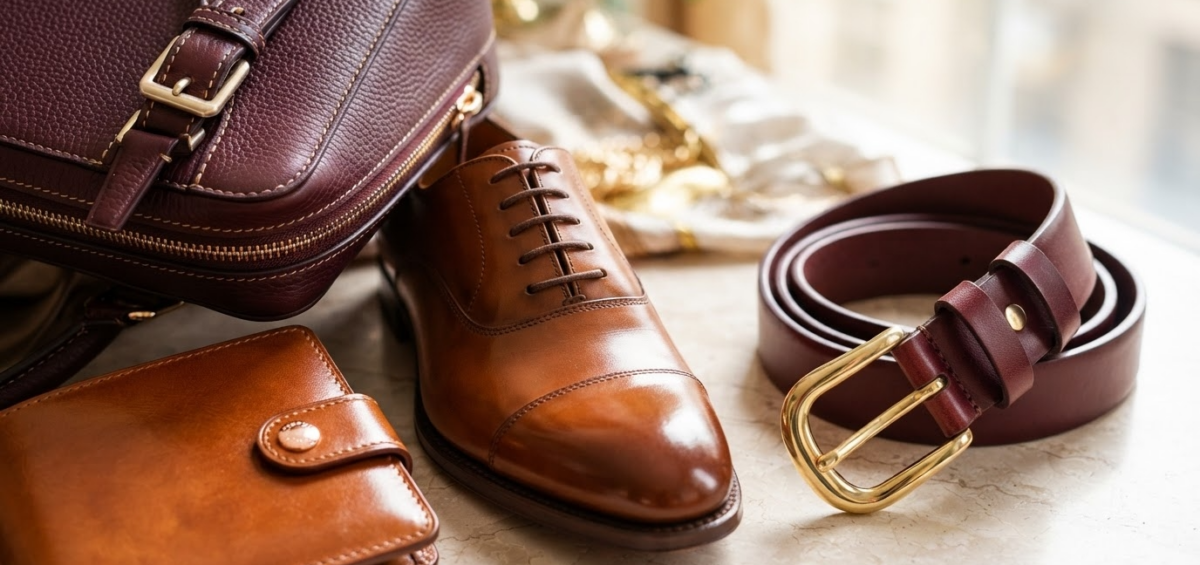Pelle e pelletteria di lusso: qualità del pellame, concia, accessori e finiture