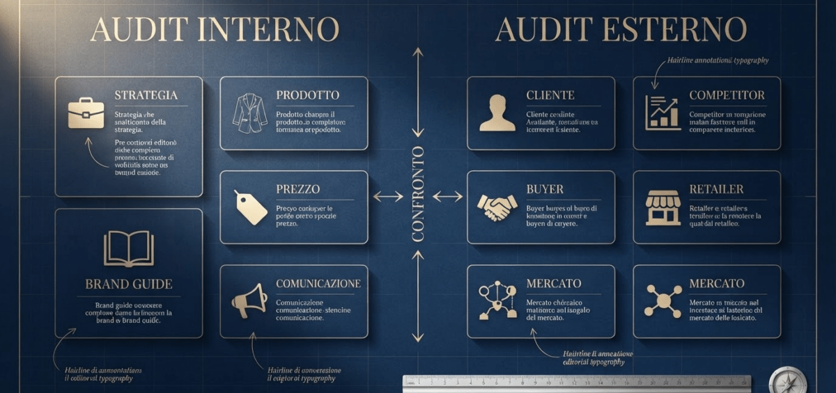 Brand audit moda per analizzare coerenza e posizionamento del brand