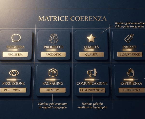 Coerenza brand prodotto prezzo e valore percepito nella moda