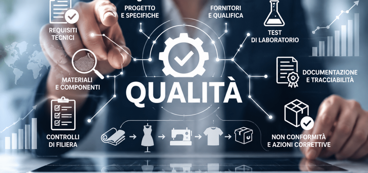 Gestione non conformità moda, difetti e azioni correttive