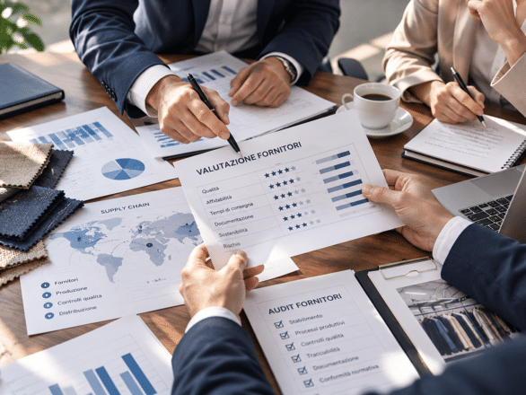 Valutazione fornitori moda: qualifica e monitoraggio