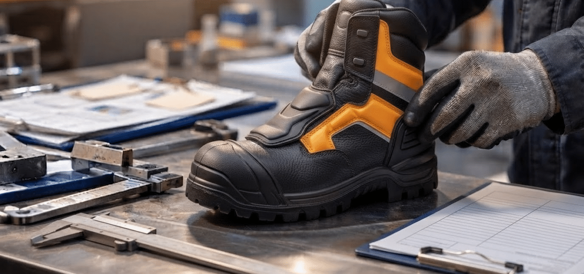 Calzature di sicurezza non conformi: controllo UE 2026